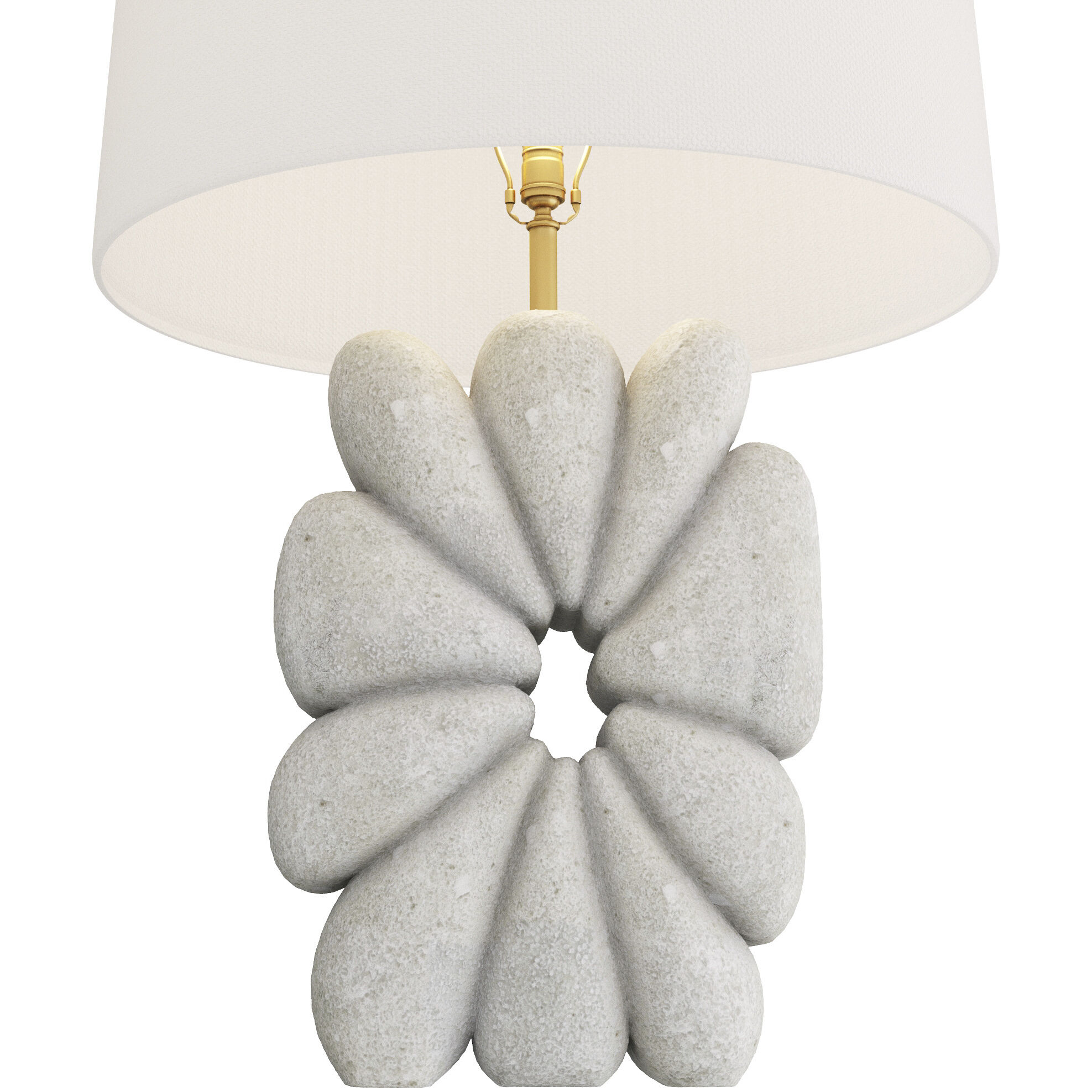 Ashley 28.5 inch 150.00 watt Ivory Lamp Portable Light