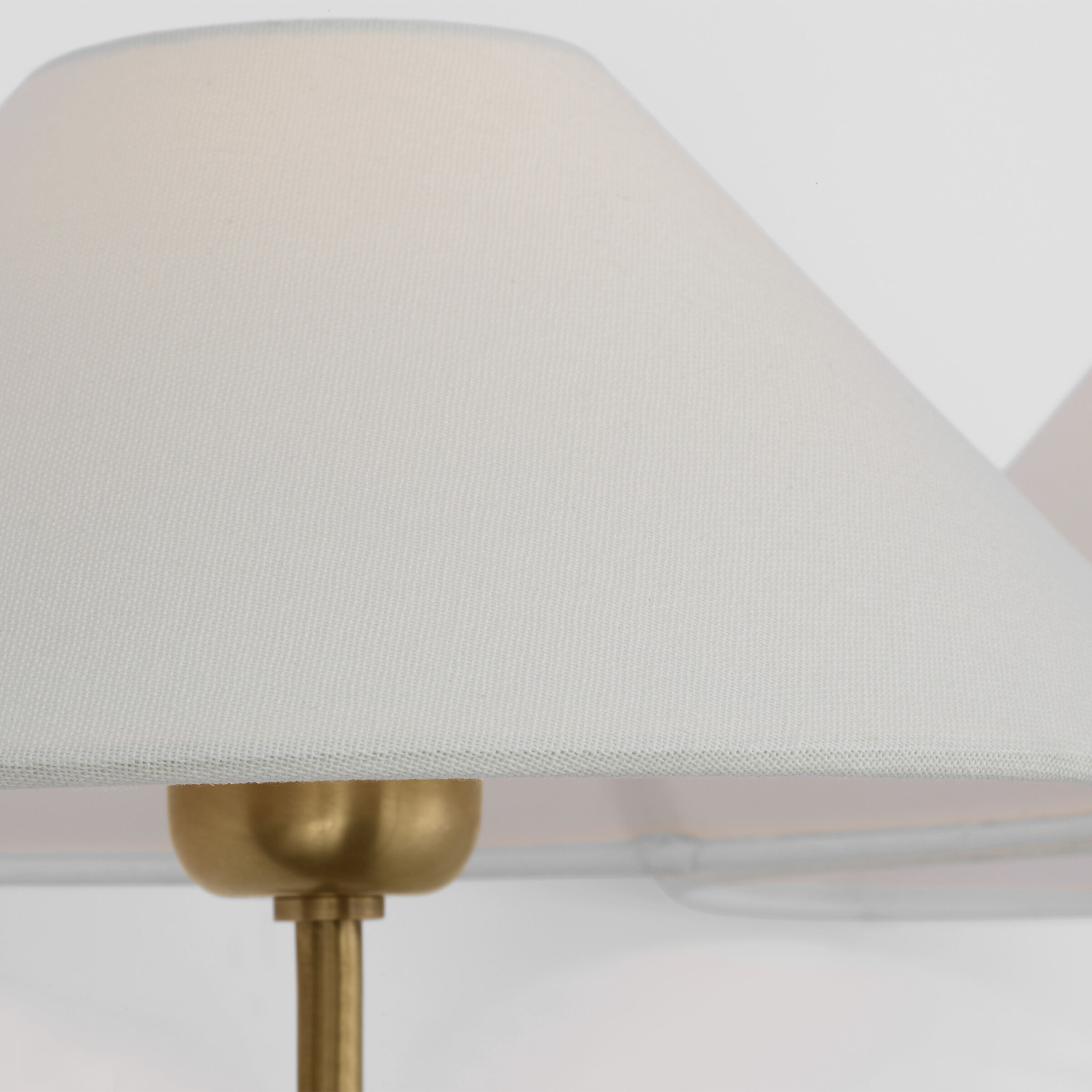 J. Randall Powers Hackney LED 23 inch Hand-Rubbed Antique Brass Double Tail Sconce Wall Light