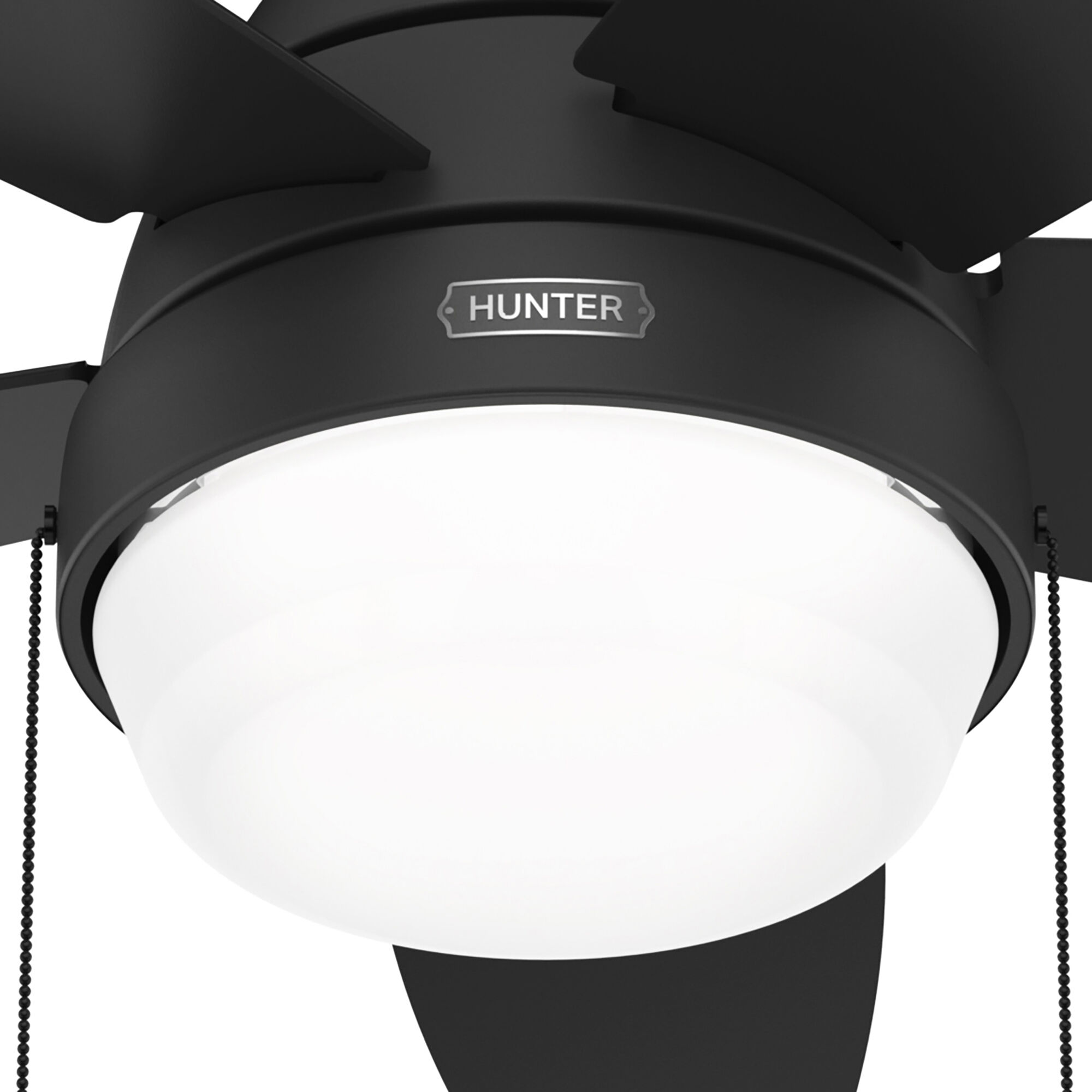 Hunter Fan 52613 Lilliana 44 inch Matte Black Ceiling Fan Hunter Fan 52613 Lilliana 44 inch Matte Black Ceiling Fan