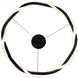 Escapade LED 28 inch Black Pendant Ceiling Light, dweLED