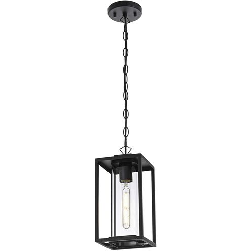 Memphis 1 Light 6 inch Black Outdoor Pendant