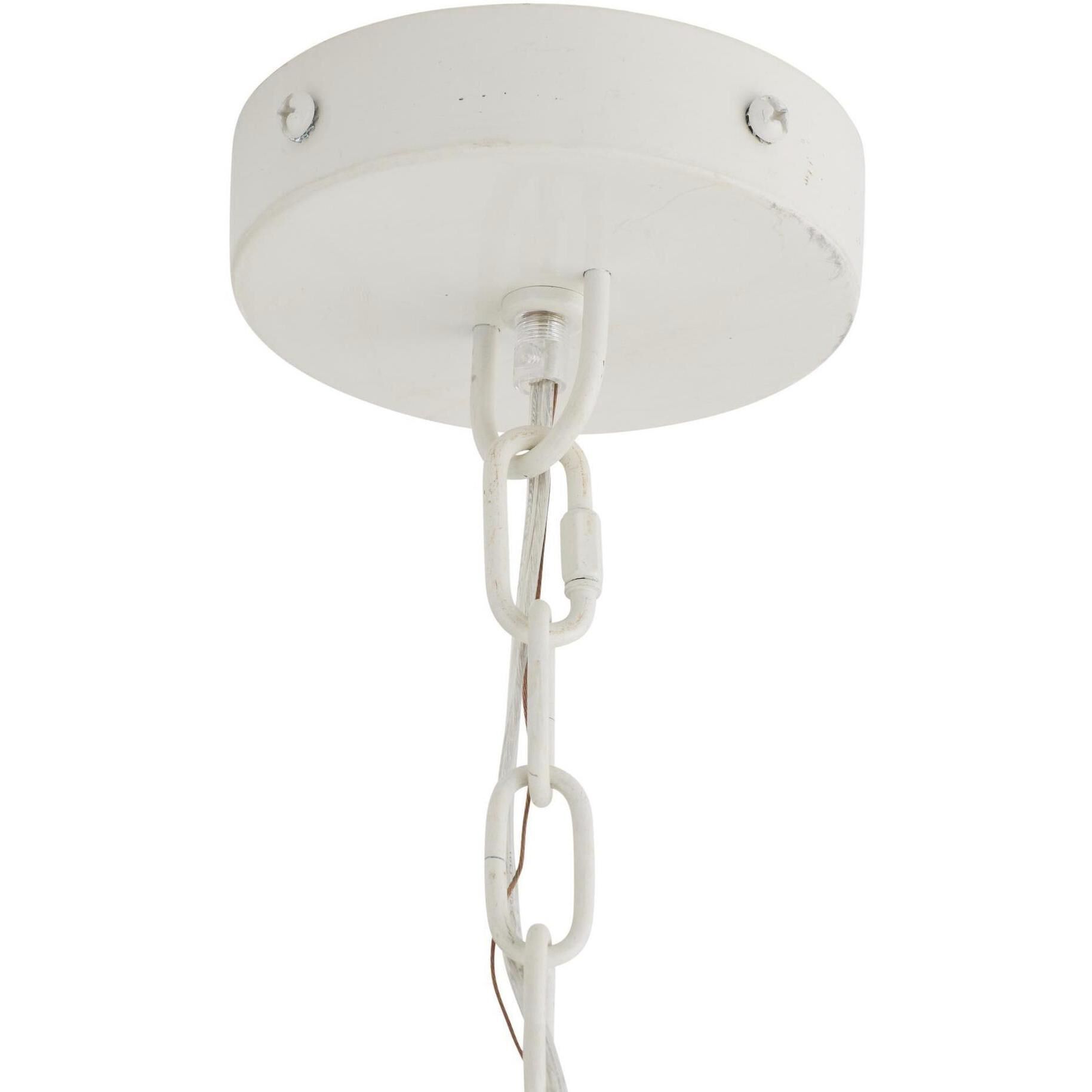 Kaia 6 Light 39 inch White Chandelier Ceiling Light