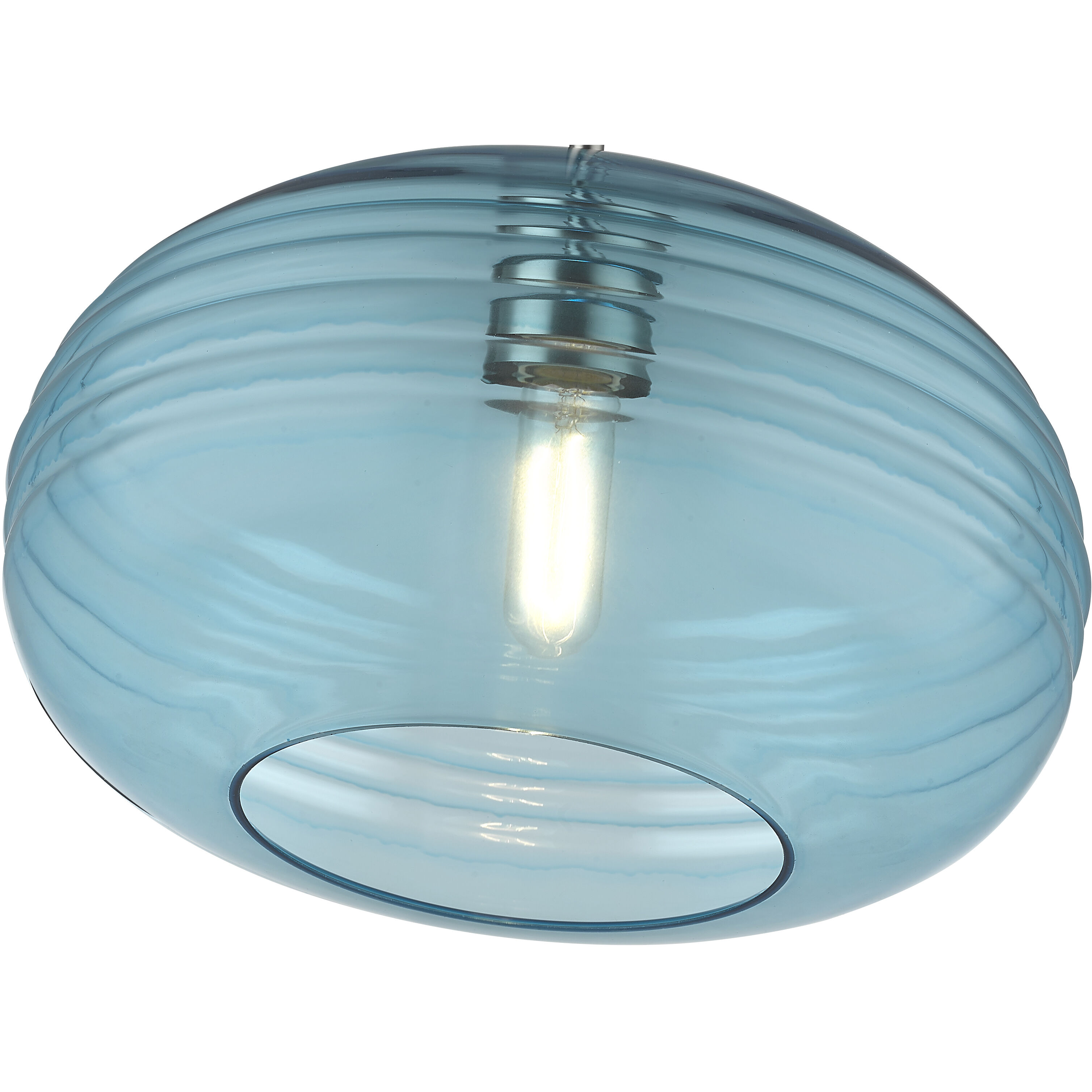 Harmony 1 Light 14 inch Brushed Nickel Pendant Ceiling Light