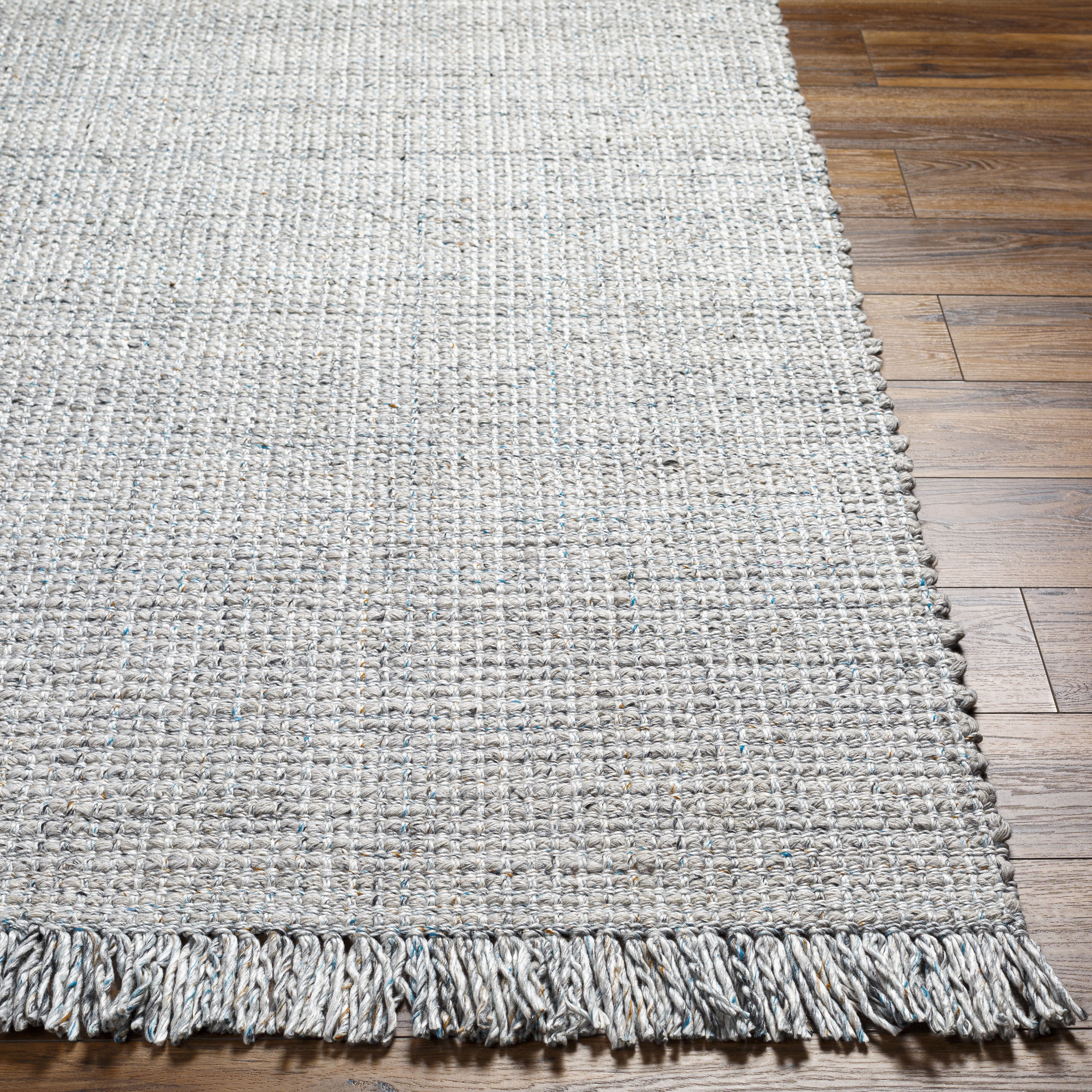 Sara 168 X 120 inch Light Slate Rug, Rectangle