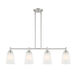 Malone 4 Light 34 inch Brushed Nickel Island Light Ceiling Light