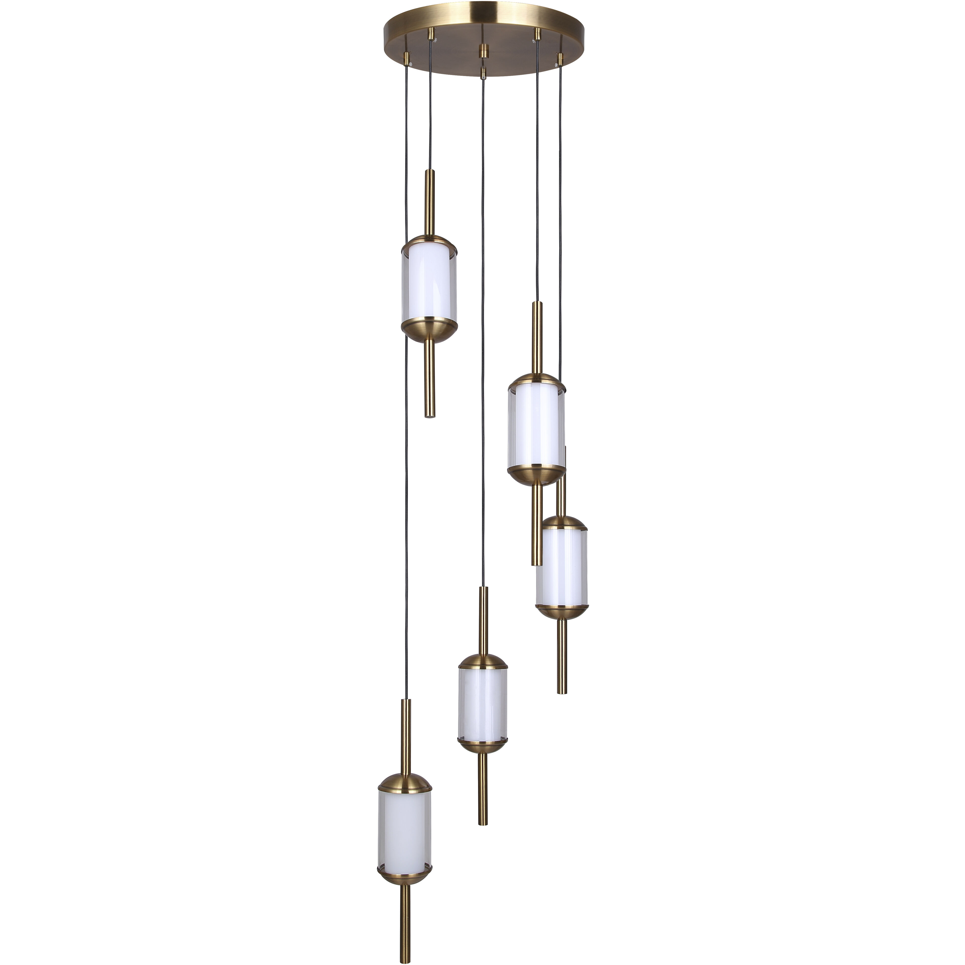 Lavene LED 14.63 inch Gold Pendant Ceiling Light