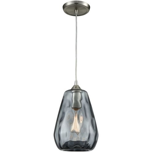 Tulare 1 Light 7 inch Satin Nickel Mini Pendant Ceiling Light