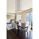 Arden 17 Light 42 inch Brushed Nickel Linear Chandelier Ceiling Light