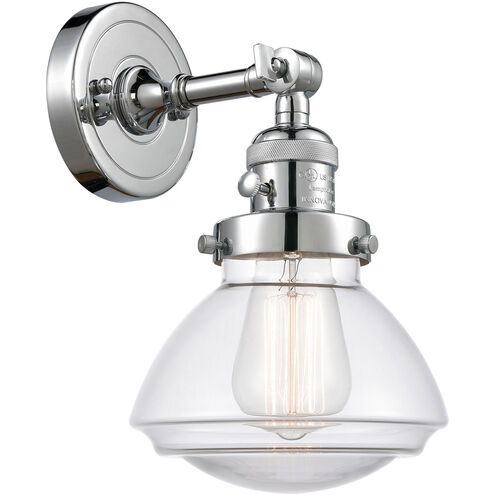 Franklin Restoration Olean LED 7 inch Polished Chrome Sconce Wall Light, Franklin Restoration