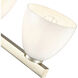 Apria 4 Light 33 inch Modern Gold Vanity Light Wall Light