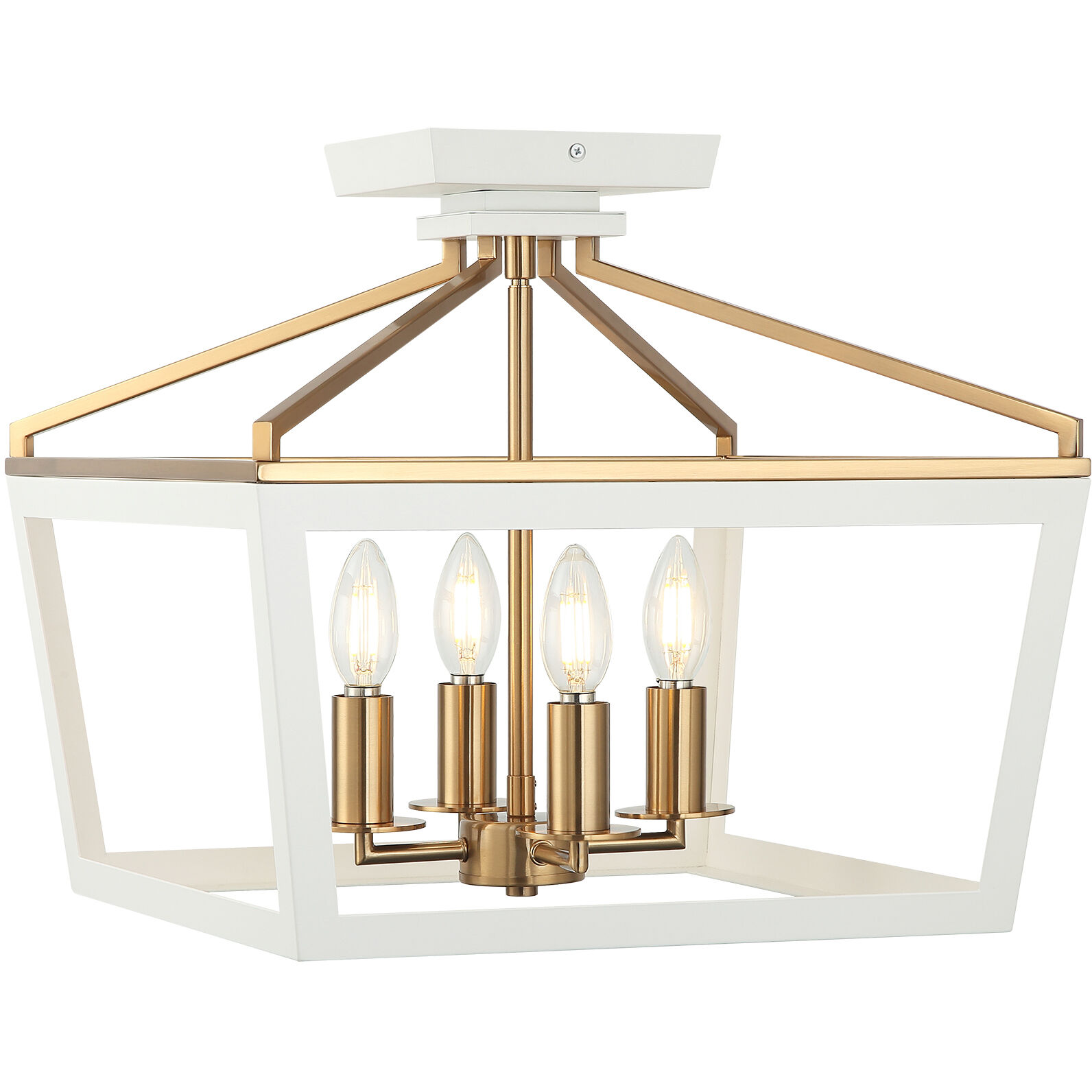 Mavonshire 1 Light 16 inch White and Aged Gold Brass Wall Sconce Wall Light