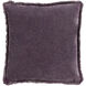 Washed Cotton Velvet 22 X 22 inch Lavender Pillow Kit, Square