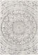 Pisa 84 X 59 inch Light Grey Rug in 5 x 8, Rectangle