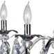 Evelyn 5 Light 27.5 inch Polished Chrome Chandelier Ceiling Light
