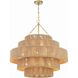 Shyla 20 Light 32 inch Soft Gold Chandelier Ceiling Light