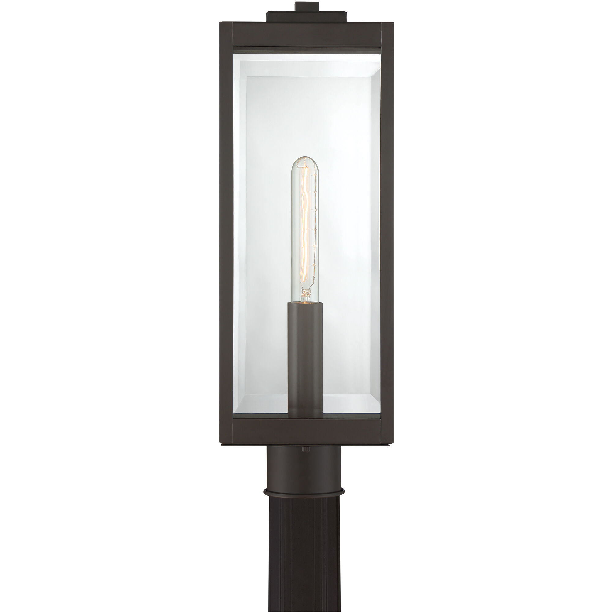 Westover 1 Light 21 inch Western Bronze Outdoor Post Lantern