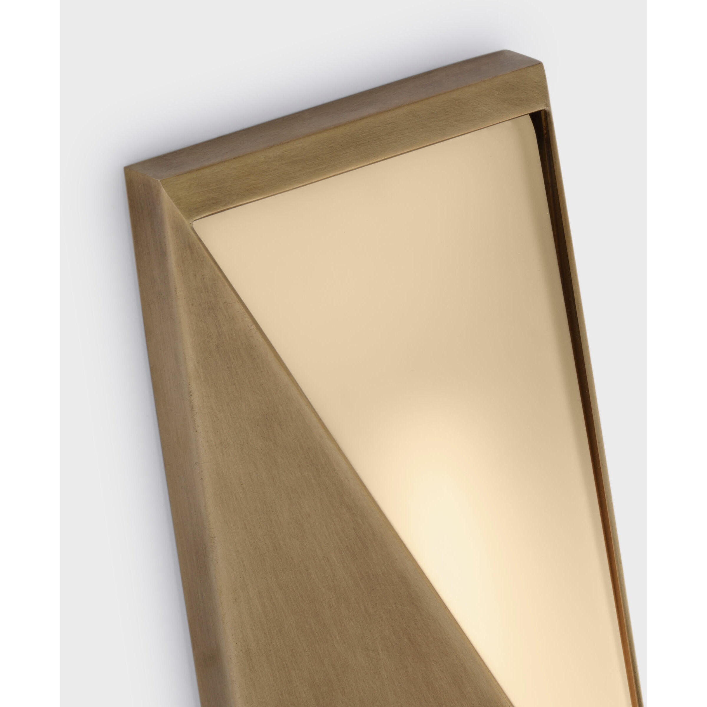 Kelly Wearstler Stretto LED 4.75 inch Antique-Burnished Brass Sconce Wall Light