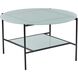 Stephen 31 X 18 inch Black and White Coffee Table
