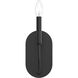 Reines 1 Light 4.5 inch Matte Black Wall Sconce Wall Light