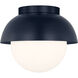 Drew & Jonathan Hyde 1 Light 8.00 inch Flush Mount