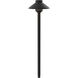 Landscape Led 120 2.00 watt Black Textured Path Light in 3000K