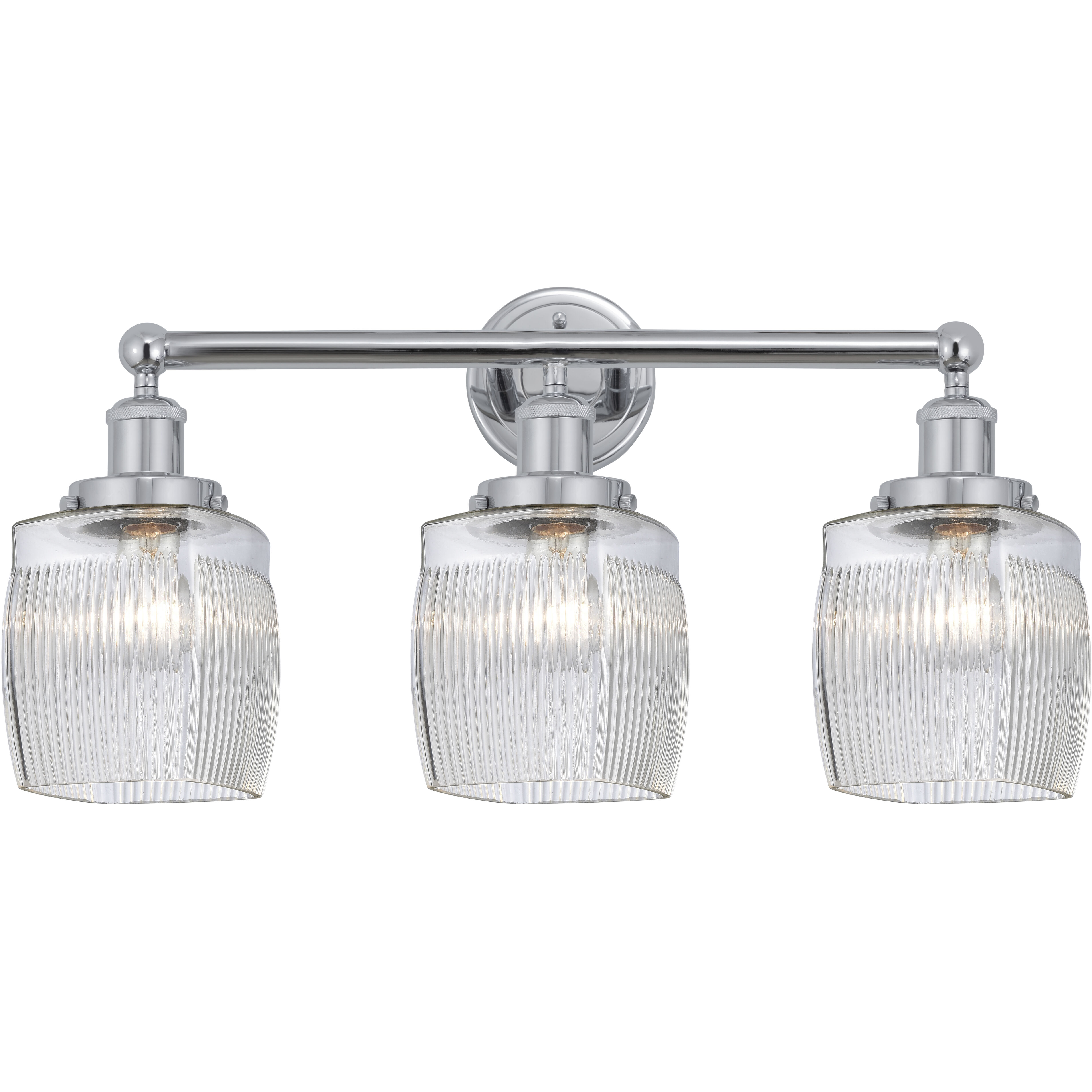 Colton 3 Light 24 inch Polished Chrome Bath Vanity Light Wall Light