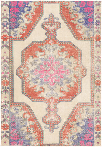 Antique One of a Kind 74 X 52 inch Rug, Rectangle
