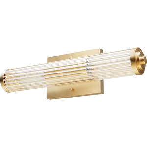 Holly Grove 2 Light 18 inch Alturas Gold Vanity Light Wall Light, Small
