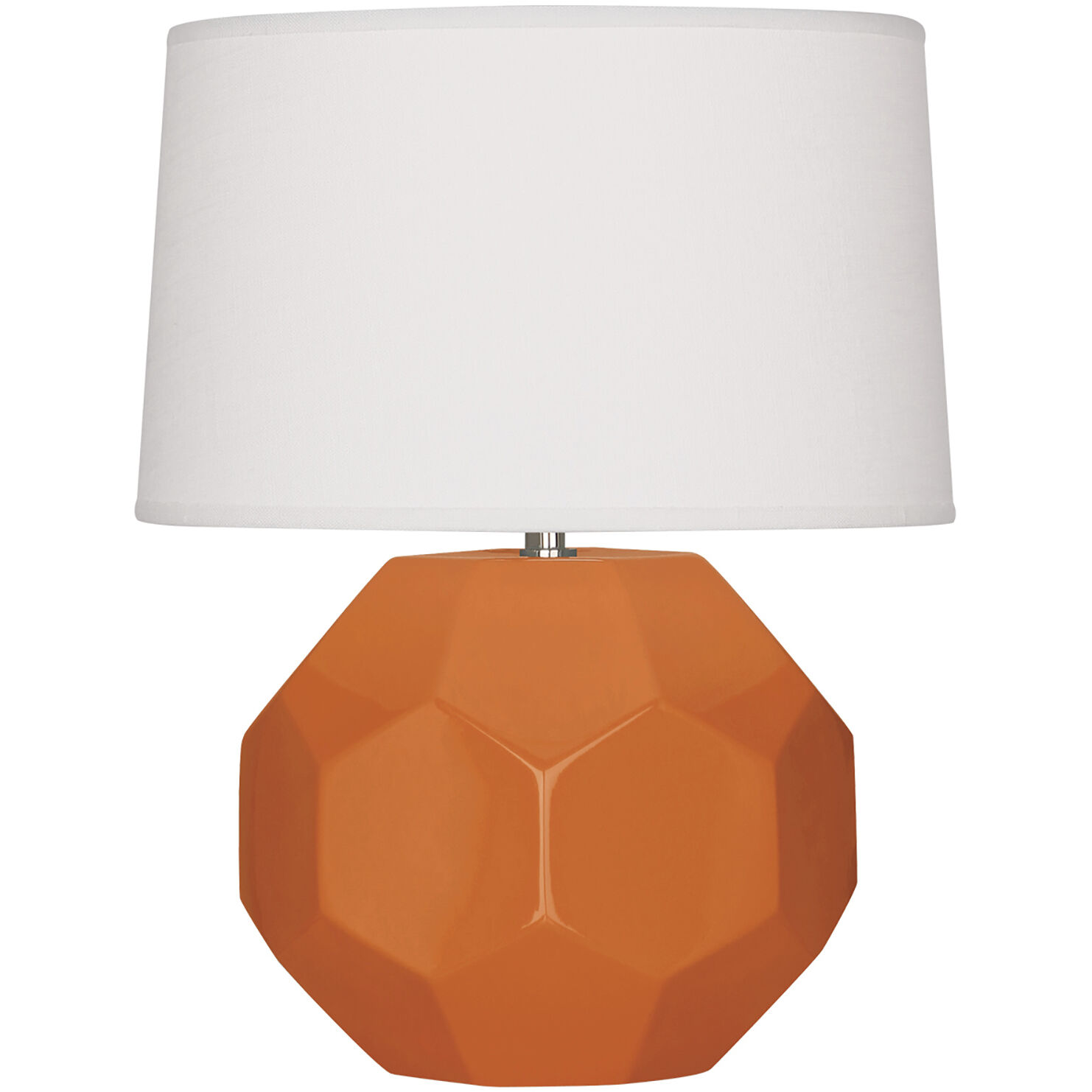 Franklin 23.5 inch 150 watt Pumpkin Table Lamp Portable Light