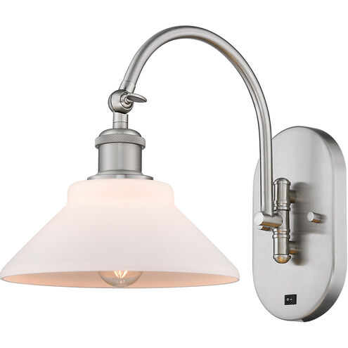 Ballston Orwell 1 Light 8 inch Brushed Satin Nickel Sconce Wall Light