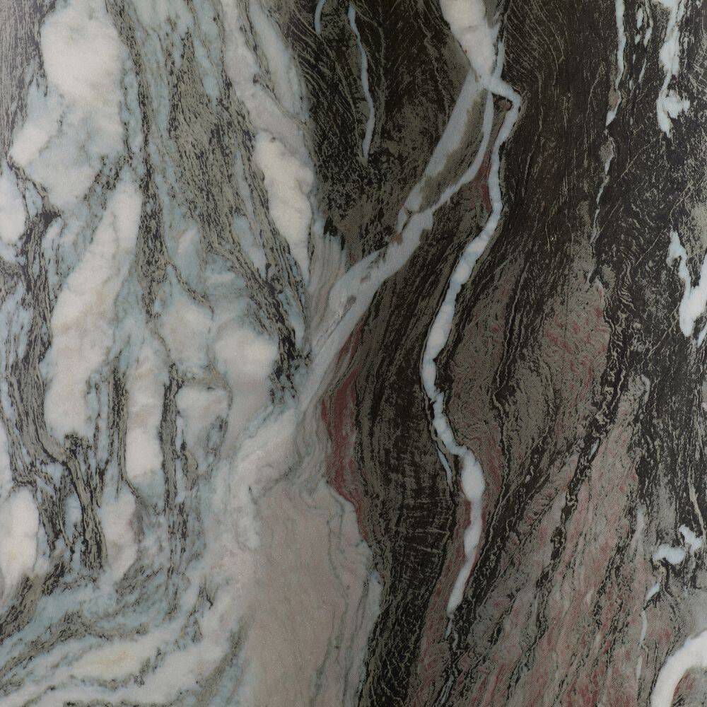 Forgey 82 X 30 inch Verde Faux Marble and Ebony Dining Table