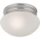 Elowen 1 Light 8 inch Brushed Nickel Flush Mount Ceiling Light