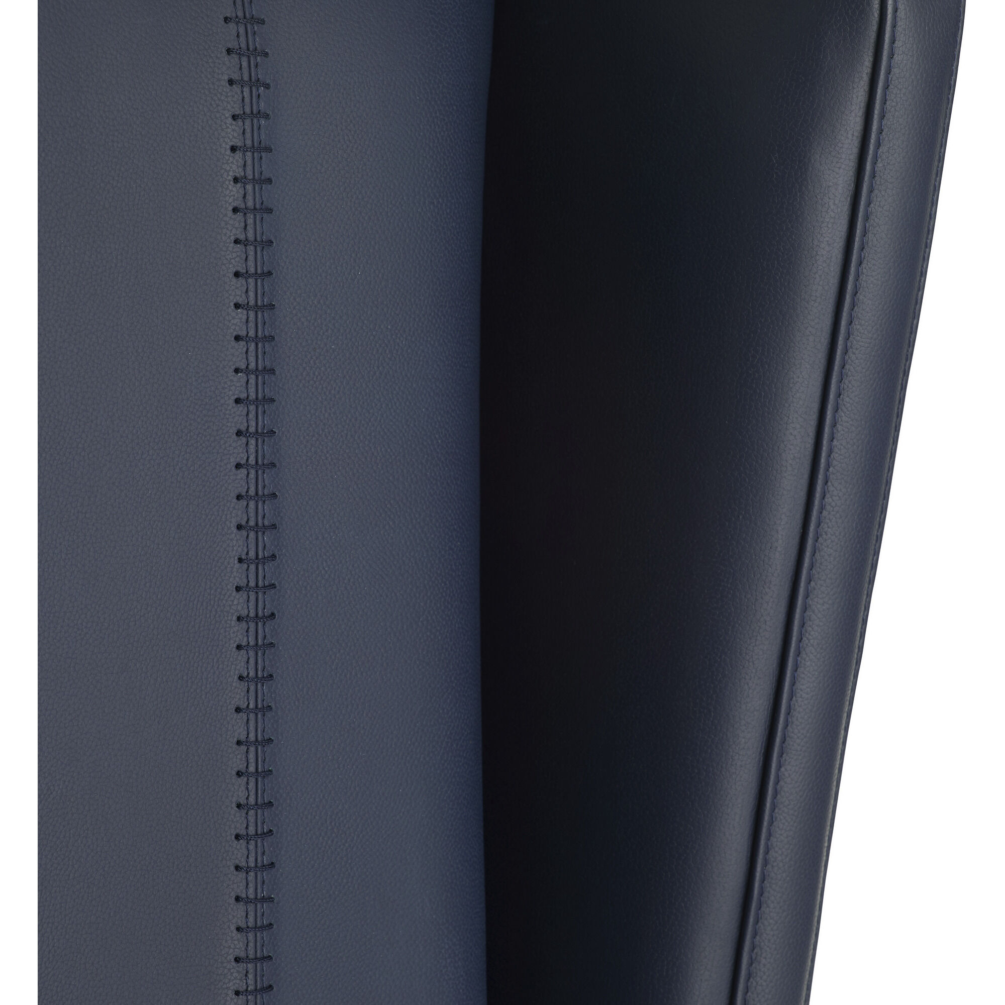 Hawthorne Navy and Antique Brass Host Chair