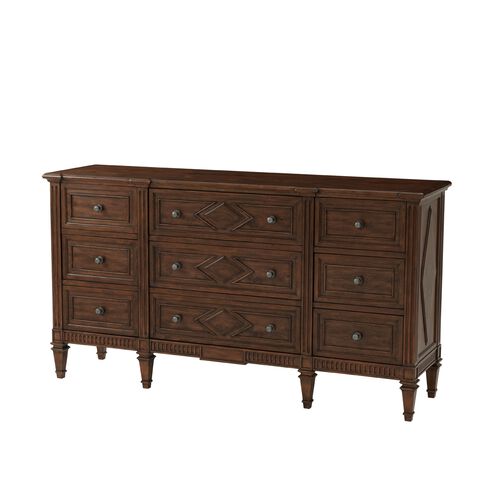 Tavel Beech and Veneer Dresser