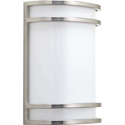 LED Sconce LED 8 inch Brushed Nickel Wall Sconce Wall Light, Progress LED