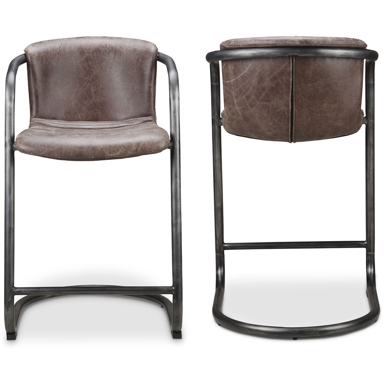 Freeman 36 inch Brown Counter Stool, Set of 2