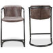 Freeman 36 inch Brown Counter Stool, Set of 2