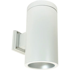 Sapphire II White Outdoor Wall Mount Cylinder