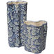 Cloud 12 X 5 inch Vases, Set of 2