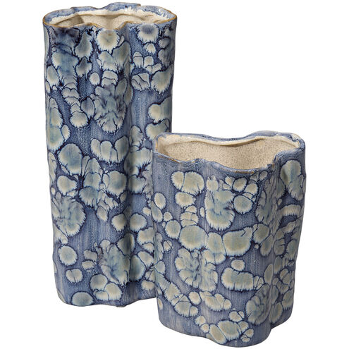 Cloud 12 X 5 inch Vases, Set of 2