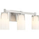 Caldwell 3 Light 24 inch Satin Nickel Bathroom Vanity Light Wall Light