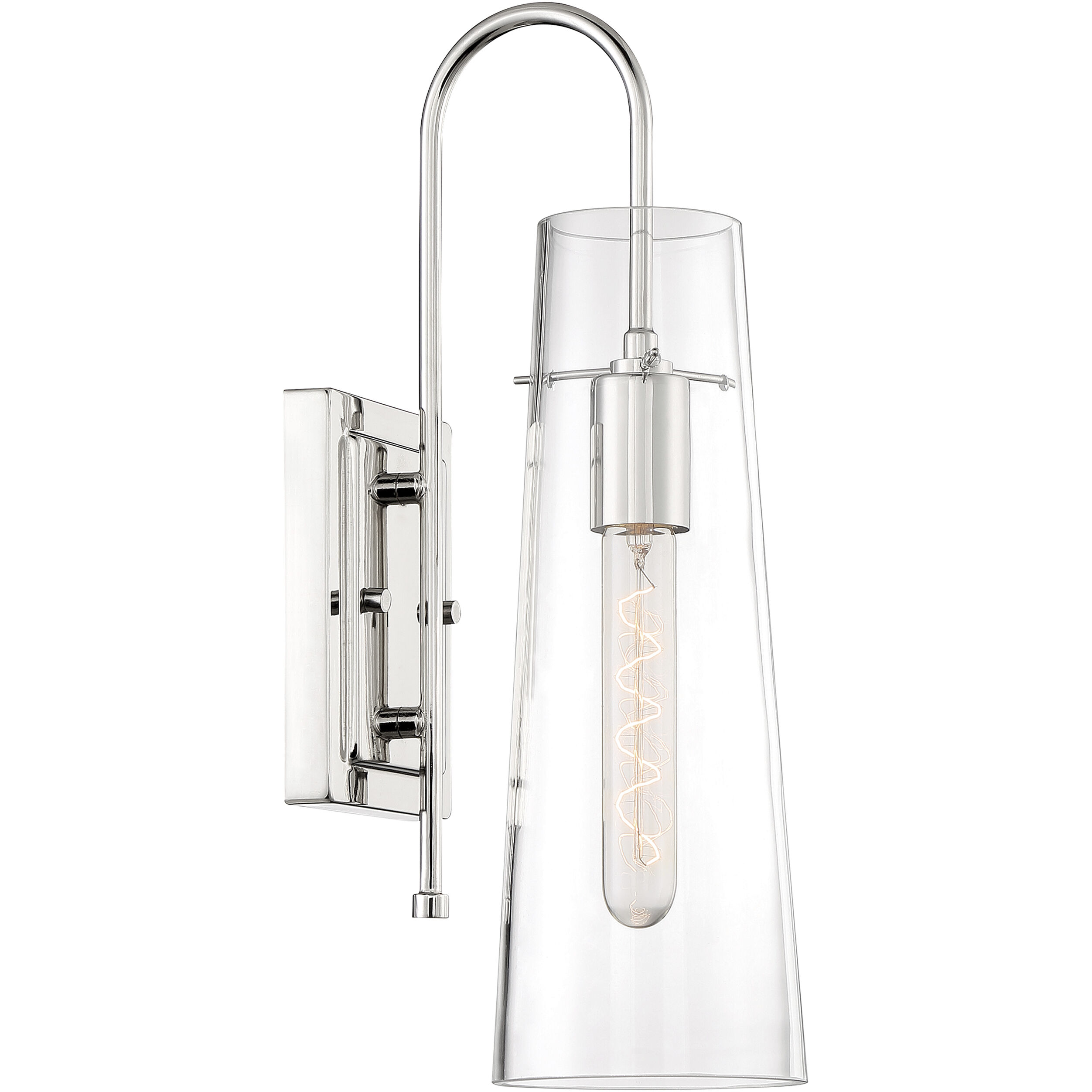 Alondra 1 Light 5 inch Polished Nickel Vanity Light Wall Light