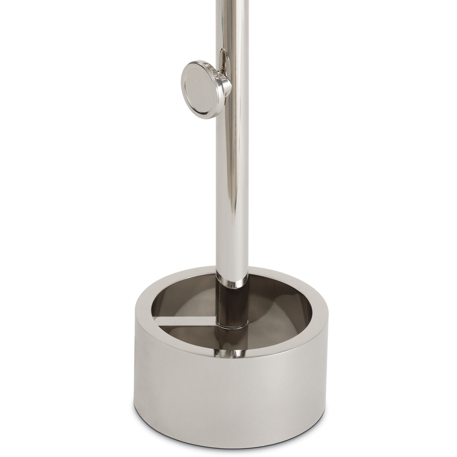 Myles 22.25 X 13 inch Polished Nickel Side Table