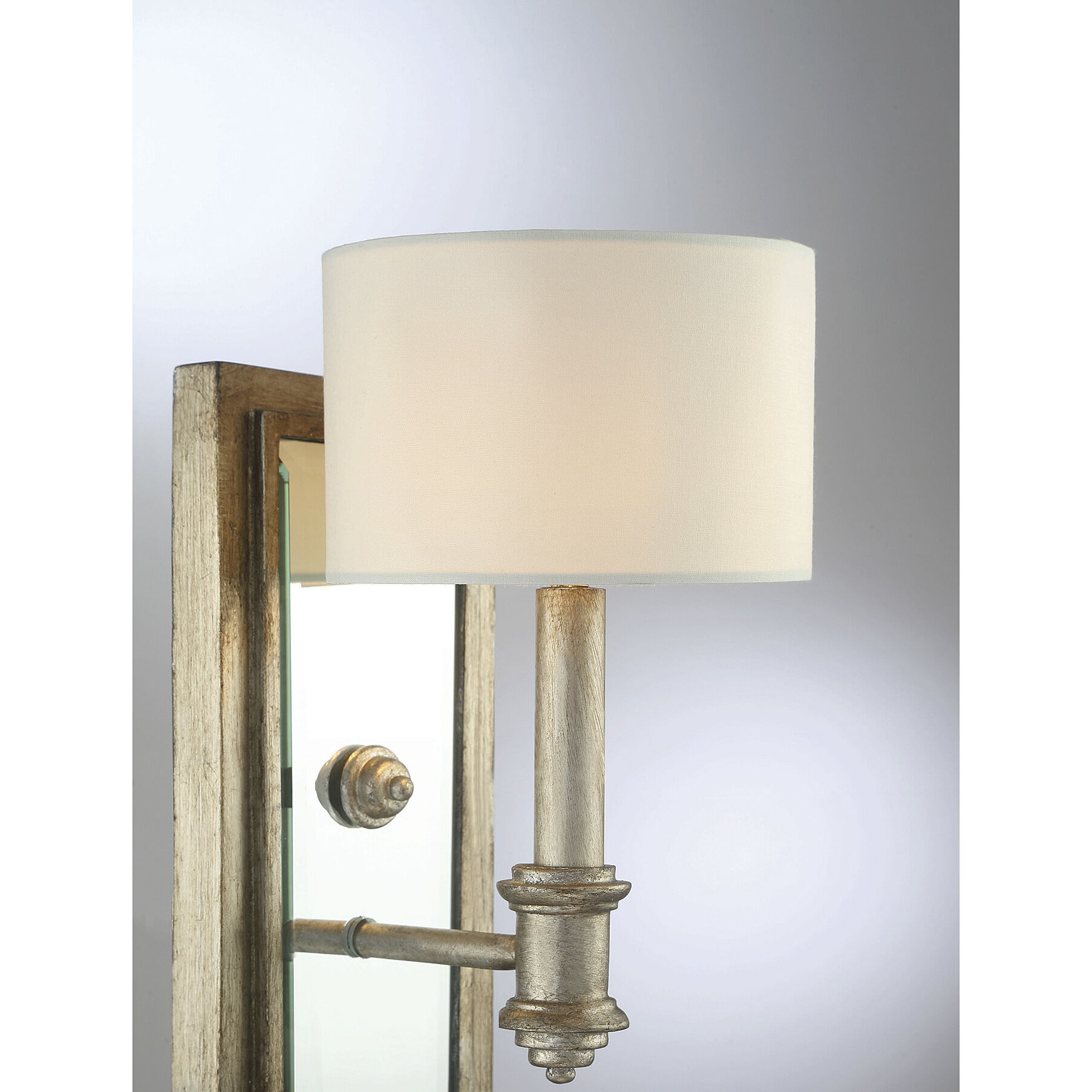 Caracas 1 Light 6 inch Argentum Wall Sconce Wall Light