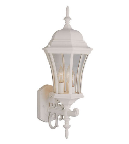 Burlington II 3 Light 24 inch White Outdoor Wall Lantern