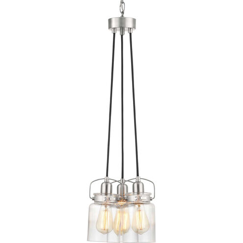 Calhoun 3 Light 23 inch Brushed Nickel Chandelier Ceiling Light