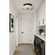 Quarry LED 15 inch Dark Bronze Flush Mount Ceiling Light, Flush Mount