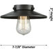 Franklin Restoration Railroad 1 Light 5 inch Polished Chrome Sconce Wall Light, Franklin Restoration