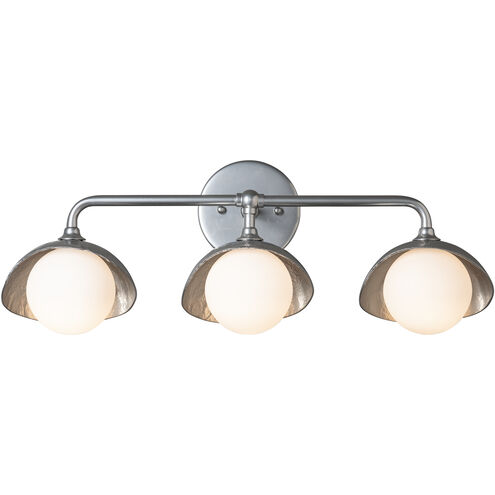 Brooklyn 3 Light 22 inch Modern Brass and Modern Brass Bath Sconce Wall Light