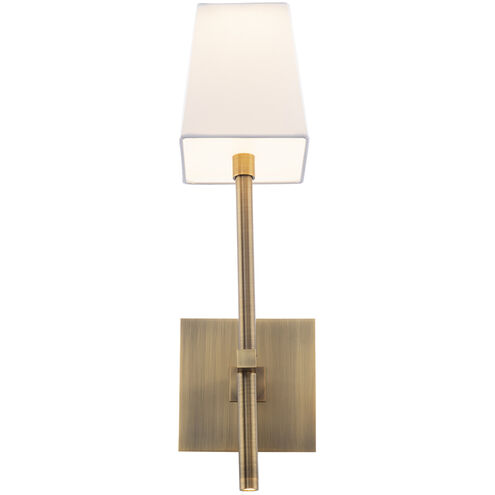 Seville LED 7 inch Aged Brass Bath Vanity & Wall Light, dweLED